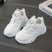 Children's Sports 2026 Spring And Autumn New Girls' Rotating Button Running Boys' White Soft Sole Casual Shoes_vogvips.com