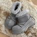 Buffny Couple's Winter Boots - Platform Slip-On Snow Shoes With Faux Fur Lining, Waterproof & Slip-Resistant Rubber Sole_vogvips.com