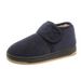 Middle Aged Elderly Men's Women's Slippers, Winter Cotton Indoor Outdoor Wear, Warm And Plush Anti Cold Bag Heel, Hairy_vogvips.com