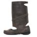 2024 Autumn Square Toe Bowknot Ballet Hollow Mid-Calf Thick Sole Western Short Cool Boots For Women_vogvips.com