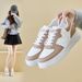 Little White Shoes Female Student Platform Heightening Shoes Sports Board Shoes Casual Shoes_vogvips.com