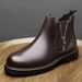 European Warm Series Men's British Style Thick-Soled Short Winter Fleece-Lined Warm Martin Boots_vogvips.com