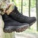 Men’s Shoes Summer New Black Outdoor Hiking Shoes Men's Shoes Breathable Non Slip Hiking Shoes Tactical_vogvips.com