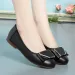 AIYUQI Beanie Spring Flat Women Casual Genuine Leather Large Size Soft-soled Mom Shoes_vogvips.com