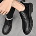 European Warm Series Autumn Winter New Round Toe Casual Leather For Teenagers Outdoor Sports Sneakers Fashion Lace-up Flat Shoes 22092_vogvips.com