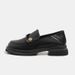 Little Leather For Women Autumn New Britih Style Black Thick Bottom Veratile Le Fu Fahion Single_vogvips.com