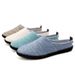 Driving One Foot, Four Seasons, Casual Half Slipp, Beach Trendy Men's Shoes, Fashionable And Ponalized Linen_vogvips.com