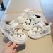 Girls Small White Shoes Cartoon High Top Boys Casual Shoes Soft Soles_vogvips.com