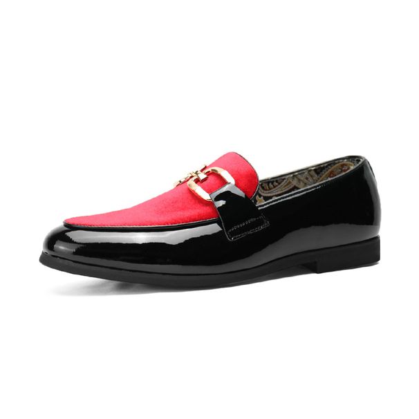New Style For Men, European And American Breathable Casual Men's Velvet Shoes, British Style, Easy Slip-On Loafers_vogvips.com