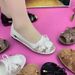 Mom Shoes Sandals Women's Soft-soled Non-slip Fish Mouth Shoes Comfortable Middle-aged Women's Hole Shoes Hollow Shoes_vogvips.com