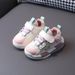 2026 Spring New Breathable Mesh Running Sports For Boys And Girls Soft Sole Kids Shoes Trendy Sneakers_vogvips.com