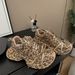 Women S Fashion Sneakers With Rhinestones Leopard Print Round Toe Platform Shoes For Casual Wear Light Luxury Design_vogvips.com