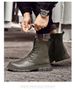 Fleece Martin Boots Large Size Comfortable And Breathable High Help Tooling Boots_vogvips.com