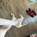 Naked High For Women 2024 New Spring And Autumn Pointed Thin Heels With Side Air Lacquer Leather Temperament, Celebrity_vogvips.com