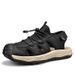 Baotou Men's Sandals Summer Outdoor Sports Beach Shoes Hollow Breathable Outdoor Sports Hiking Shoes_vogvips.com