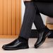Casual Soft-soled Middle-aged 2026 New Model Genuine Leather Black Business Formal Men's Shoes, Available For Wholesale_vogvips.com
