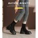 Gomeini Martin High Heel 2024 New Style Height Increasing Thick Sole Short Women Elastic Slim Boots 575-2_vogvips.com