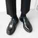 Men's Brogue Leather British Style Thick Sole Height Increasing Breathable Casual Business Formal Wedding Groom Shoes_vogvips.com