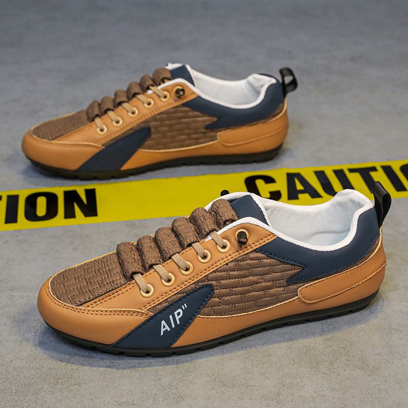 Men's Shoes Forrest Gump Shoes Men's Spring New One Step Sports Casual Shoes Soft Sole Work Labor Protection Men's Toe Shoes_vogvips.com