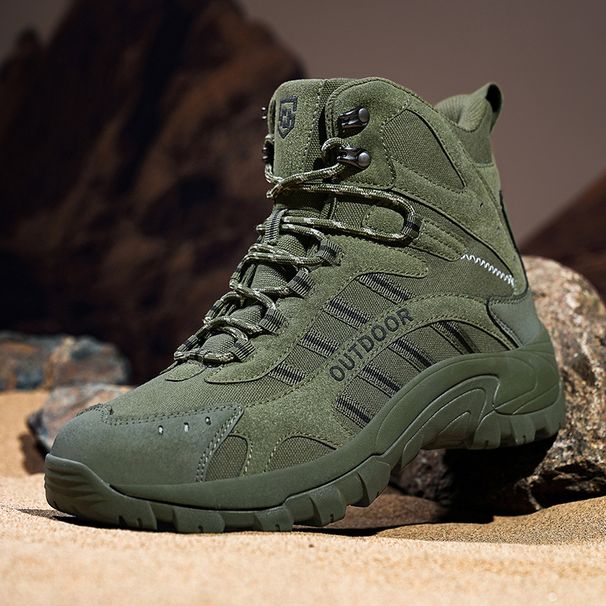Men’s Shoes Large Size Combat Boots Men High Top Outdoor Hiking Boots Non Slip Hiking Field Boots Men Tactical Boots Men_vogvips.com