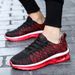 Spring And Autumn New Flyknit Air Cushion Men's Shock Absorbent Running Korean Edition Breathable Couple Casual_vogvips.com