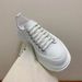 26ss High Version Thick-Soled Canvas Dad Height-Increasing Trendy White Versatile Casual Shoes Unisex_vogvips.com
