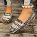 Women’s Shoes Spring And Summer New Women's Shoes Casual Flat Toe Shoes Round Toe Shallow Mouth Women's Shoes Large Size Women's Shoes_vogvips.com