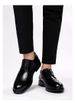 Men's Leather Shoes Carved Leather Casual Men's Soft Bottom Pointed Men's Shoes_vogvips.com