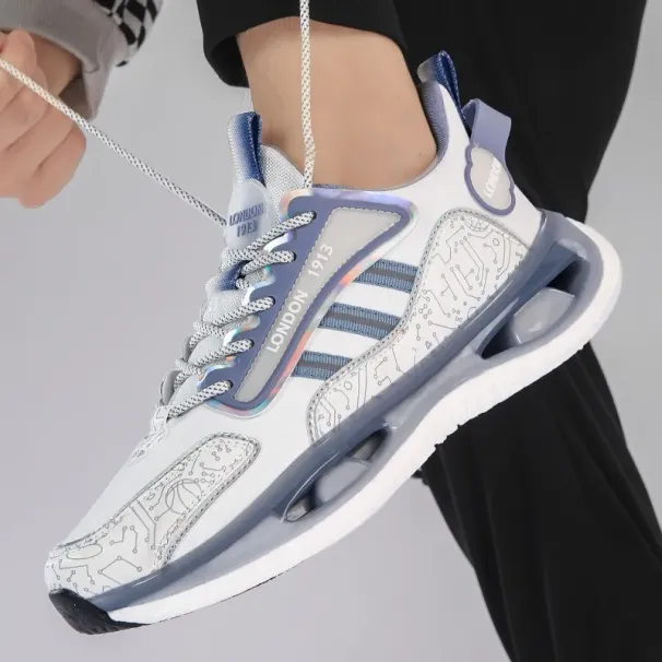 2024 New Flying Woven Breathable Men'S All Fashion Student Sports Leisure Outdoor Running Shoes_vogvips.com