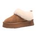 Tatzler Genuine Leather Wool Integrated Waterproof Sangpo Snow Boots Thick-Soled Women's Shoes 2025 Winter New Model_vogvips.com