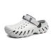 Summer New Men's Casual Thick Soled Hole Shoes Non Slip Eva Fashionable Wear Resistant Indoor And Outdoor Beach Sandals_vogvips.com