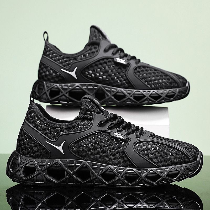 2026 Men’s Summer All‑Match Low‑Top Trendy Mesh Shoes – Outdoor Casual, Comfortable, Breathable Slip‑On Style_vogvips.com