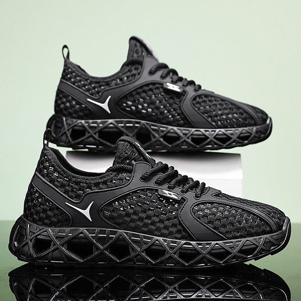 2026 Men’s Summer All‑Match Low‑Top Trendy Mesh Shoes – Outdoor Casual, Comfortable, Breathable Slip‑On Style_vogvips.com