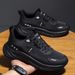 New Men's Mesh Breathable, Lightweight, Stylish, Versatile Sneakers, Running Commuter Business Light Luxury Shoes,_vogvips.com