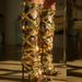 2025 New Top For Women, Trendy Water Ethnic Style, Pointed Stiletto High Heels With Diamond Inlaid Fashion Boots_vogvips.com