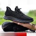 New Summer Mesh New Fly-knit Men's Breathable Hollow Sports Casual Walking Shoes, Non-slip_vogvips.com