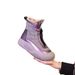 Premium Versatile Snow Boots Soft Sole Waterproof Cotton Fleece Lined Thickened Warm High-top Women's Shoes_vogvips.com