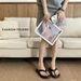 2026 New Thick-Soled Women's Flip-Flops For Summer Outdoor Wear, Non-Slip Soft Sole Versatile Beach Sandals, Simple And_vogvips.com