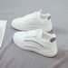 Sh835 Little White Women's Summer New Breathable For Female Students Korean Edition Trendy Versatile Thick Bottom Casual_vogvips.com