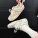 Misty Gray~Small Size Height-Increasing German Training For Women 2026 Spring And Autumn New Sports Shoes Versatile_vogvips.com