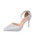 Women S Pointed Stiletto High Heels Single Fashionable And Versatile Temperament Ladies Engagement Bridesmaid Shoes_vogvips.com