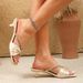 2026 Summer New Satin Rhinestone Strap High-Heel Mules Women, Square-Toed Thin-Heeled Half-Slippers For Outdoor Wear_vogvips.com