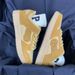 Wheat Color Couple Niche Design Casual Sneakers Women Ins Trend Thick Sole Sports 2023 Spring Men Shoes_vogvips.com