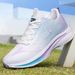 Versatile Spring And Autumn New Cross-Border Casual Women's Single Running Soft Sole Shock Absorption Lightweight Sports_vogvips.com