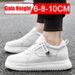 Elevator Height Increase Sneakers For Men 10cm Sports Casual Invisible Inner Heightening 8cm White Shoes_vogvips.com