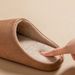 Household Women's Slippers Comfortable Soft Non-Slip Wear-Resistant Thic Bottom Silent Solid Color Couple's Indoor_vogvips.com