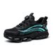 Men’s Shoes New Style Labor Protection Shoes Men's Flying Woven Breathable Safety Shoes Button Elastic Shoelaces Lazy One Step Work Men_vogvips.com