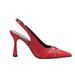 Women's sandals Pointy heels Wine red shoes for women_vogvips.com