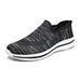 Men's Oversized Loafers, Woven Outdoor Leisure Running Shoes, One Foot Lazy Sports Shoes_vogvips.com
