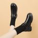 2024 New High-top Slim Fly-knit Two-way Martin British Style Short Autumn Winter Fashion Boots_vogvips.com